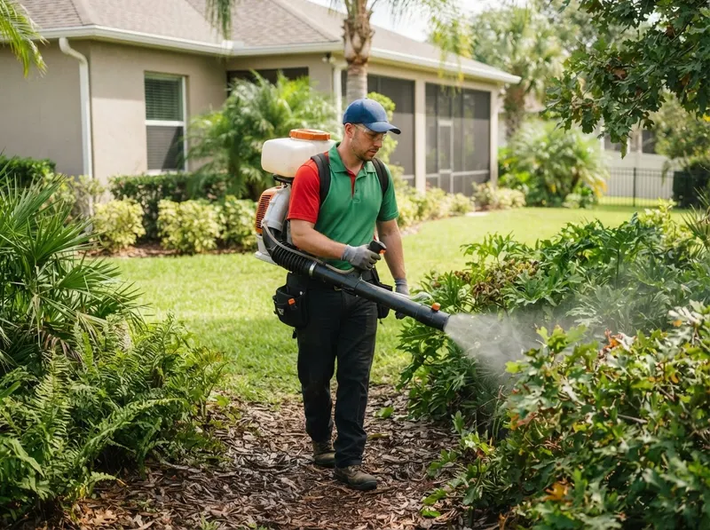 Seasonal Mosquito Barrier Spraying in Kissimmee, FL